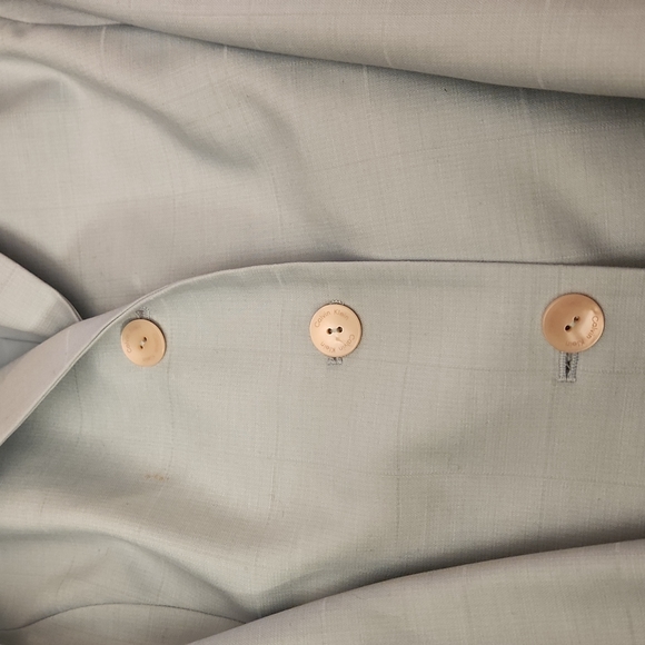 Calvin Klein Light blue lined classic womans blazer  S 8 - Picture 2 of 8